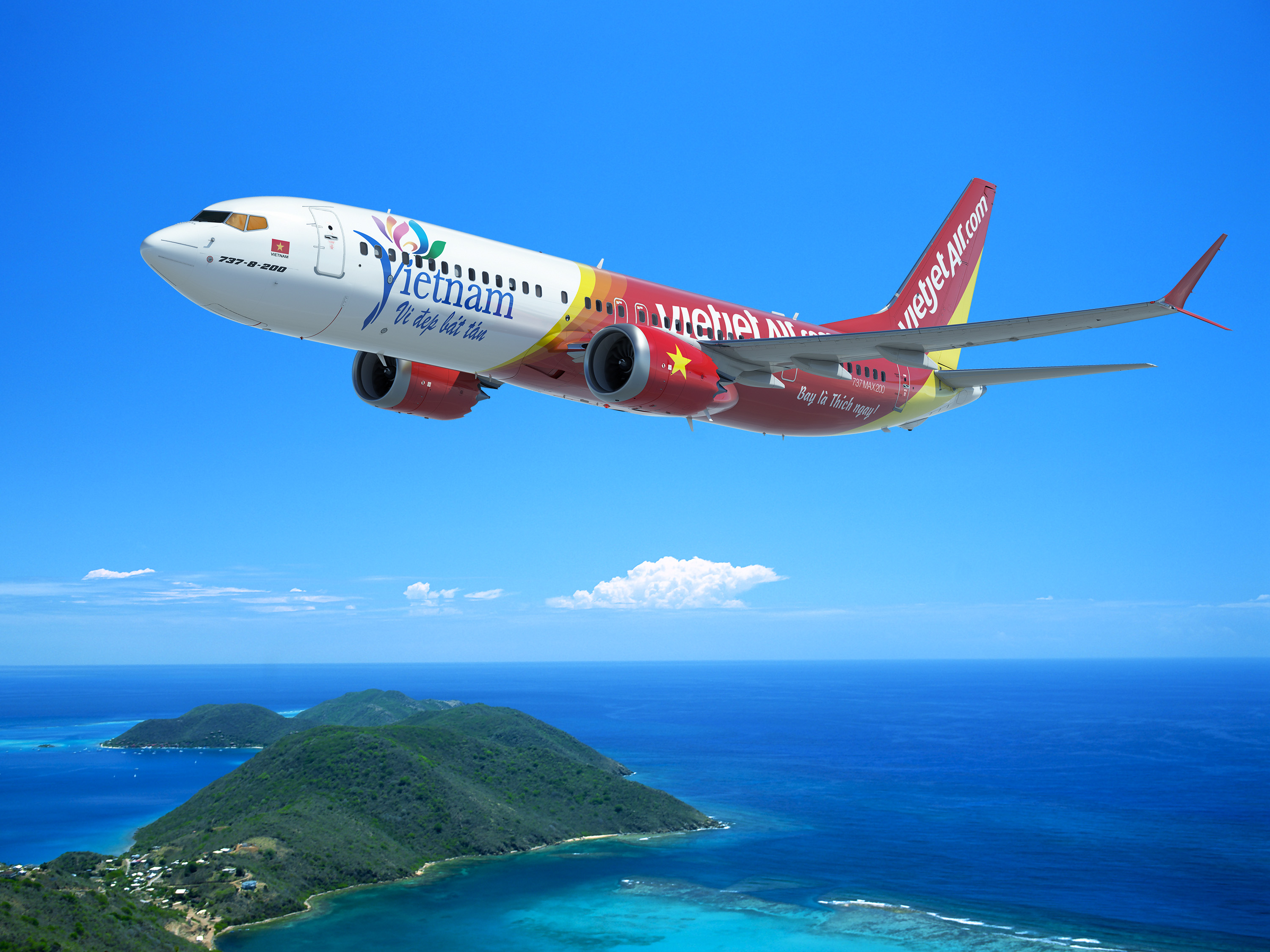 Picture from Boeing - This order from VietJet marks the biggest order in Vietnamese Aviation history!