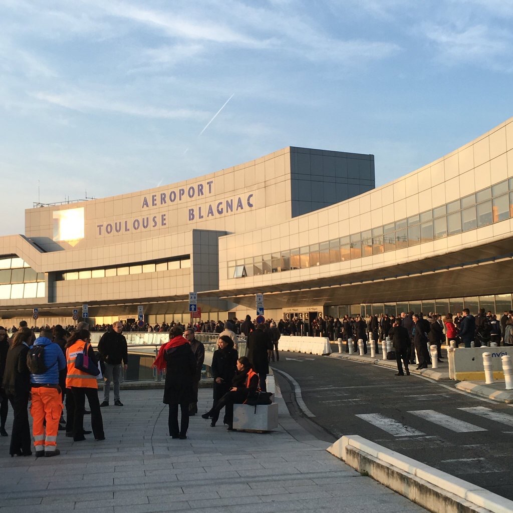 BREAKING Toulouse airport evacuated due to security reason - AIRLIVE