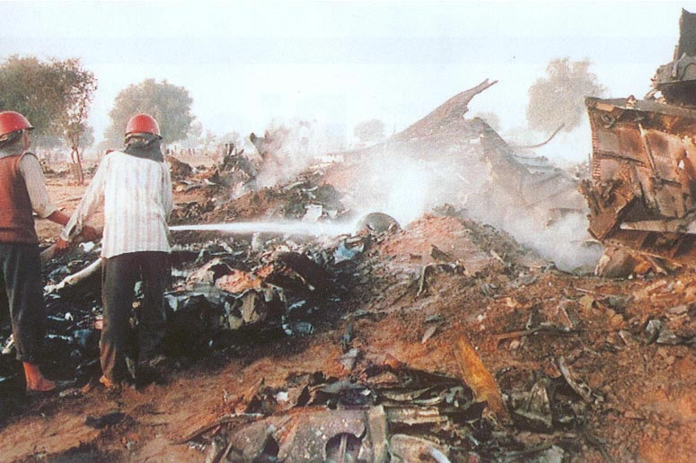 #OnThisDay in 1996, Saudi Flight 763 & Kazakhstan Flight 1907 collides ...