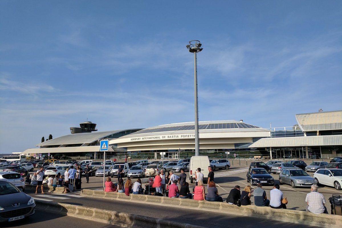 ALERT Bastia Airport, France has been evacuated due to a bomb threat ...