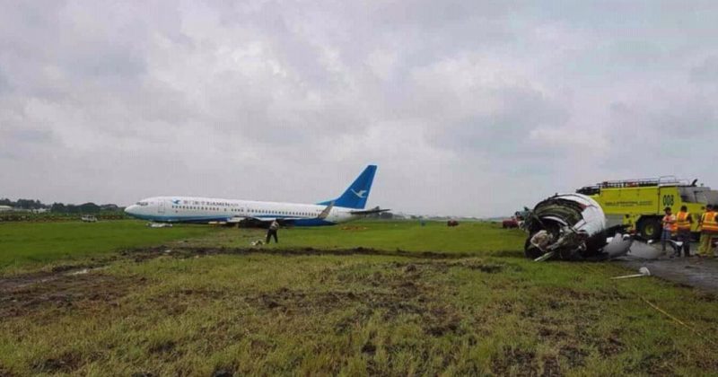 BREAKING Xiamen Airlines Boeing 737-800 #MF8667 Crash Landed At Manila ...