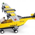 Building bricks small plane with pilot toy - Image 2