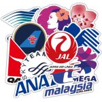 Airlines logos stickers