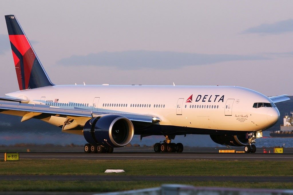 Delta operated its final Boeing 777 flight on Saturday