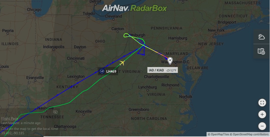 Seven passengers hospitalized after a Lufthansa LH469 made an