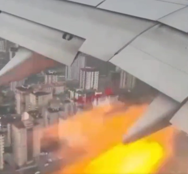 Turkish Airlines made emergency landing after engine fire amid bird strike