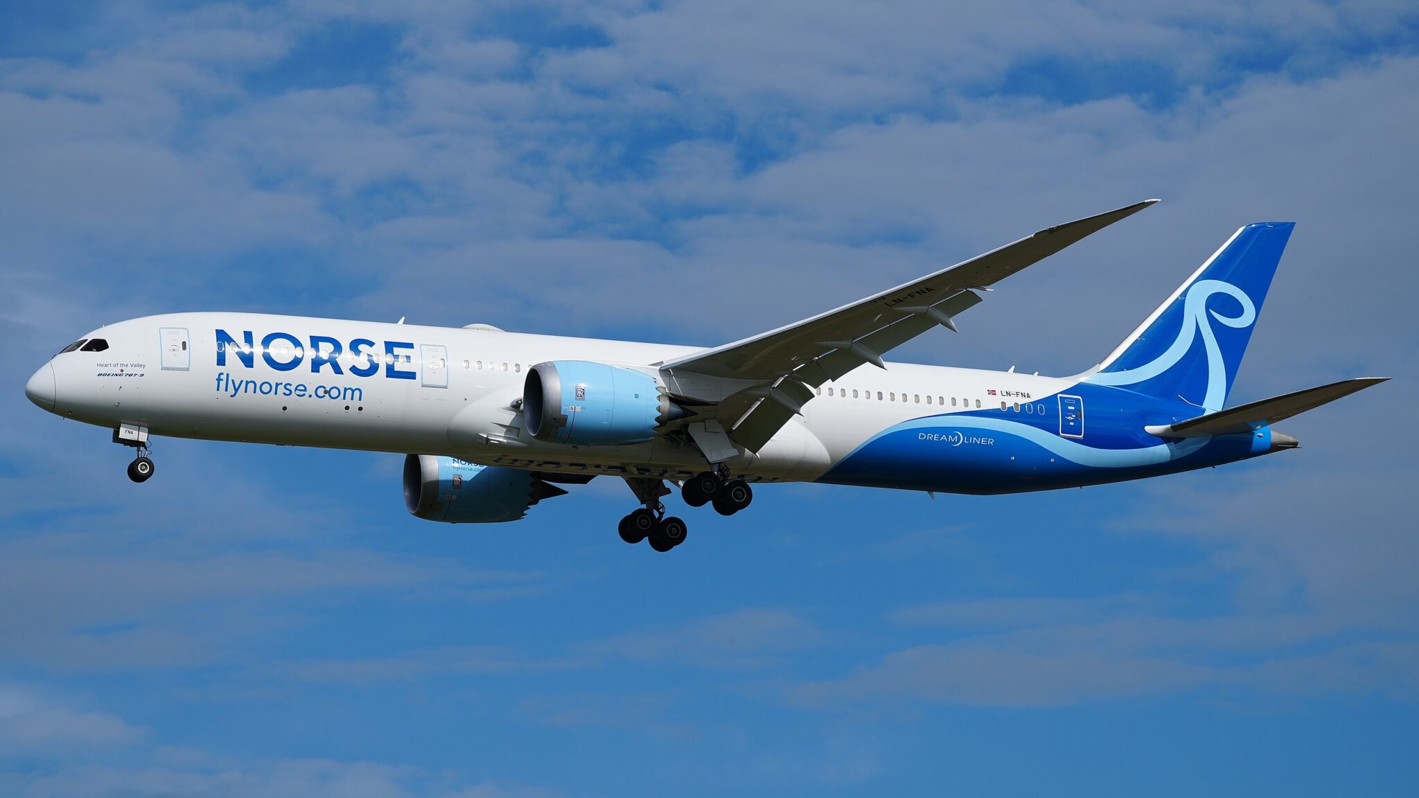Norse Boeing 7879 to Los Angeles circled for hours before returning