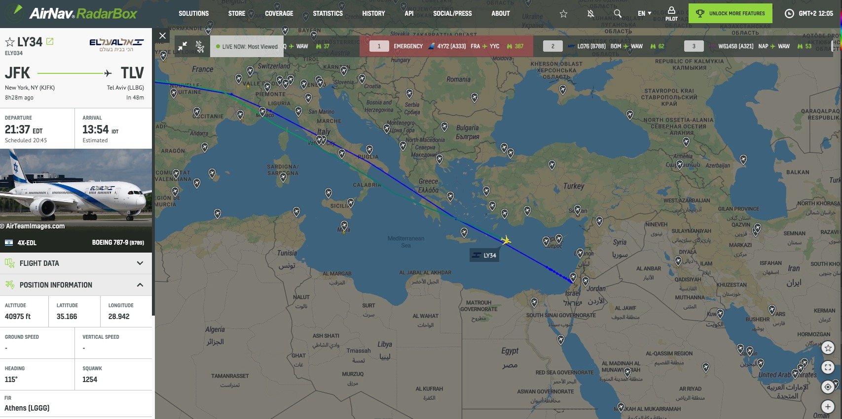 Israeli Airspace Is About To Close - AIRLIVE