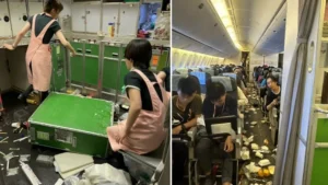 Eva Air 777 Experience Turbulence, Six Flight Attendants Injured