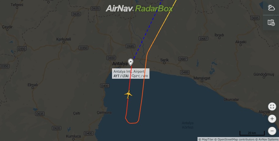 BREAKING A Russian Azimuth Airways Sukhoi SuperJet 100 is in hearth at Antalya Airport